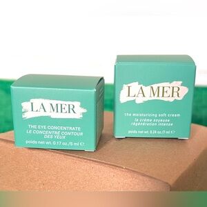 La mer - The moisturizing soft cream and The eye concentrate